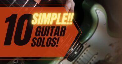 Top 10 Easy Guitar Solos!