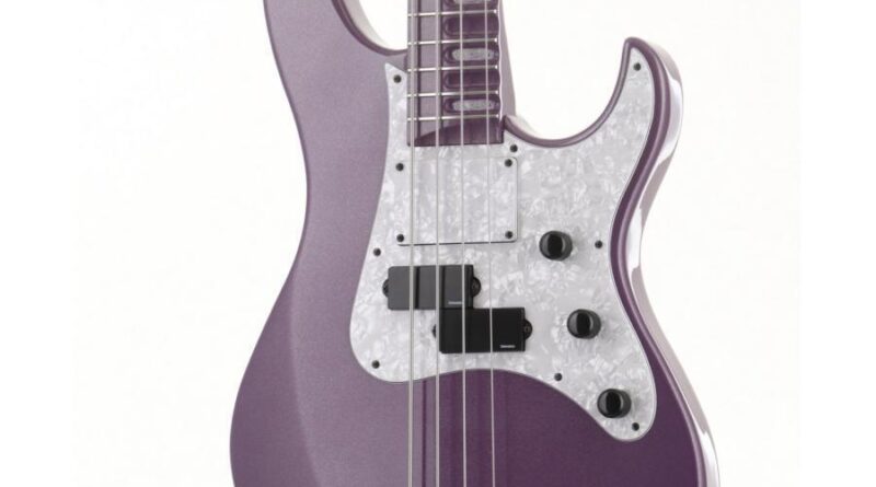 Yamaha ATTITUDE 10th Purple Metal Flake Electric Bass Guitar