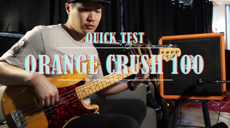 【全新一代Orange Crush Bass Amp】Crush Bass 100