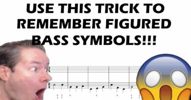 62. Use this Trick for Remembering Figured Bass Symbols!