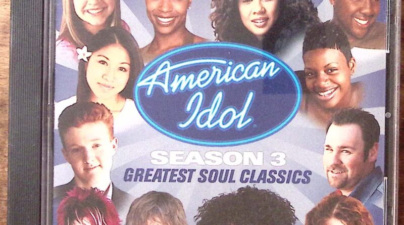 AMERICAN IDOL SEASON 3 GREATEST SOUL CLASSICS  JENNIFER HUDSON RCA EXC   CD 4166