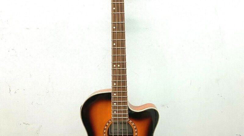 Acoustic-Electric Bass Cutaway Guitar