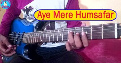 Aye Mere Humsafar Guitar || Guitar Cover by Ritwik