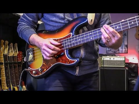 BASS Style You Never Hear In Guitar Store (1965 Fender Precision Bass)