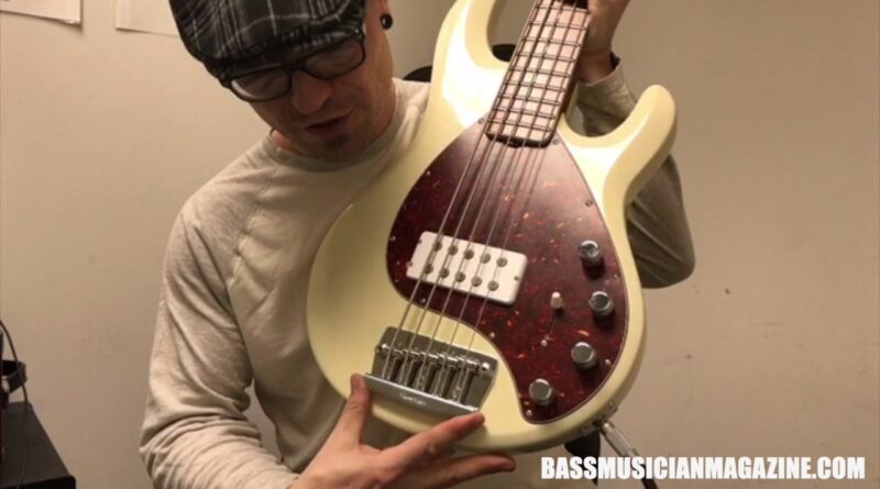 Bass Musician Magazine Reviews - Ernie Ball Music Man 30th Anniversary Stingray 5-String bass