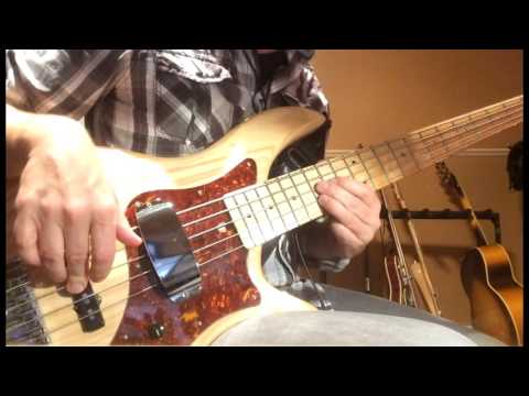 Blues Bass Solo in C - In The Style of "Rack 'em Up"