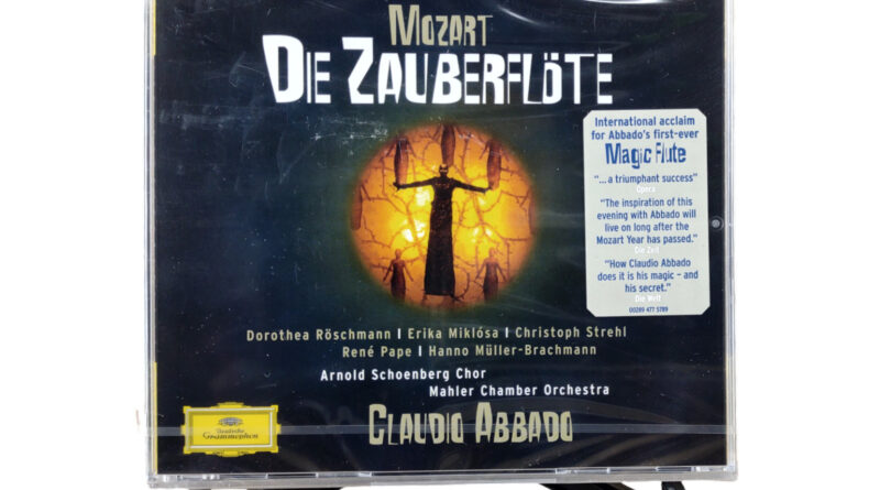 Die Zauberflote by Mozart (CD, 2 Disc Set 2006) Claudio Abbado. New *Small Crack