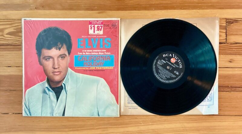 Elvis Presley: California Holiday aka Spinout LP Vinyl UK RCA International VG+