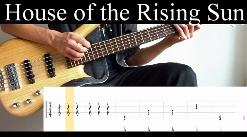 House Of The Rising Sun (The Animals) - Bass Cover (With Tabs) by Leo Düzey