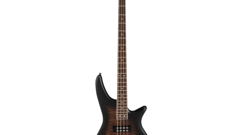 Jackson JS Series Spectra Bass JS3Q 4 String Electric Guitar Dark Sunburst