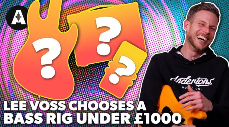 Lee Voss Chooses a Bass Rig Under £1000