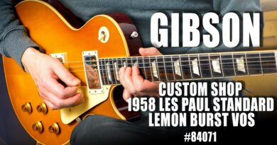 Let The Tones Do The Talking... Gibson Custom Shop 1958 Les Paul Standard Reissue VOS Lemon Burst