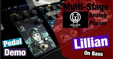 Lillian By Walrus Audio Effect Pedal Demo BASS (No Talking)