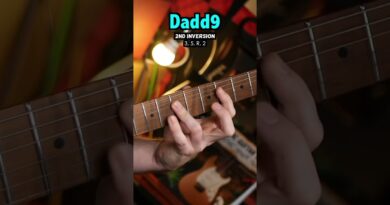 Major Add Nine Arpeggio Inversions for Guitar #arpeggios #etude