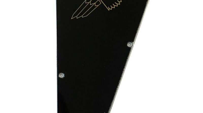 New 3 Ply Black For Gibson Firebird Thunderbird Bass Style Guitar Pickguard