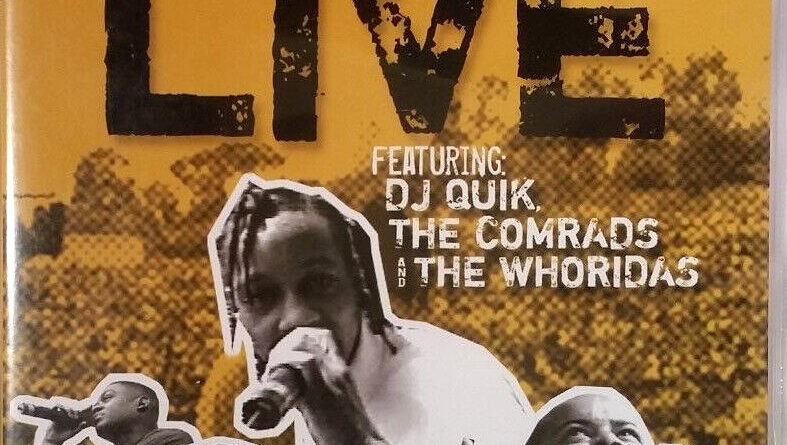 RAP N LIVE DVD Hip Hop Concert Live DJ Quik -  90's Freestyle