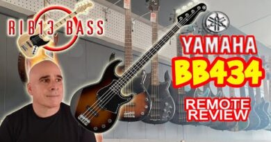 Rib13 Bass - Yamaha BB434 Bass Review