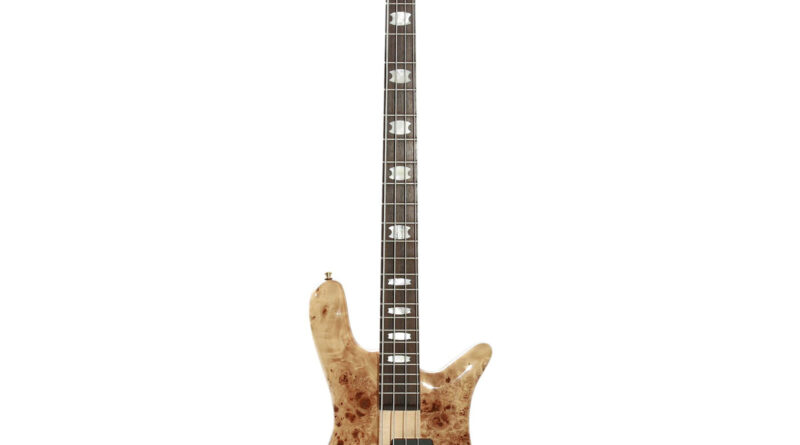 Spector Euro4LX 4 String Bass Guitar Poplar Burl Gloss