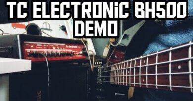 TC Electronic BH500 bass amp demo