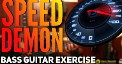 THE SPEED DEMON! "Bubby Lewis" Exercise | Bass Guitar Tips ~ Daric Bennett's Bass Lessons