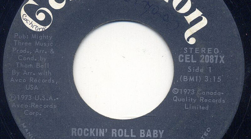 THE STYLISTICS - ROCKIN' ROLL BABY / PIECES - CELEBRATION LB