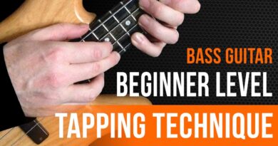 Tapping for Bass Guitar - Beginner Level Course Promo