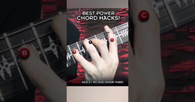 The 3 BEST Power Chord HACKS