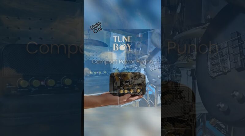 Unbox & Jam: TuneBoy Amp by CFG - Your Ultimate Portable Music Partner!