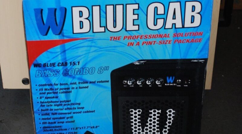 Warwick Blue Cab 15 Bass Guitar Amplifier 8" New Amp Dealer BlueCab Practice