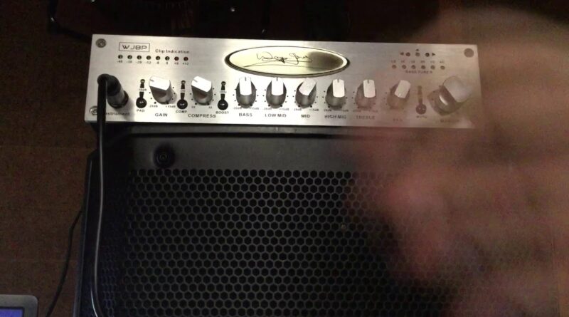 Wayne Jones WJBP Stereo Valve Bass Pre-Amp (DEMO)