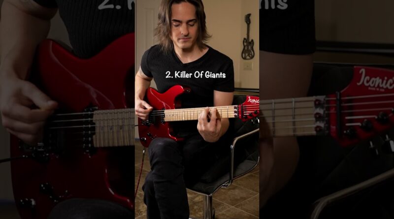 Which Jake E. Lee/Ozzy era riff is the best? ???? 1, 2, 3, 4 or 5? Reach out to book lessons with me!