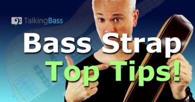 3 Top Tips For Buying and Setting Up A Bass Strap!