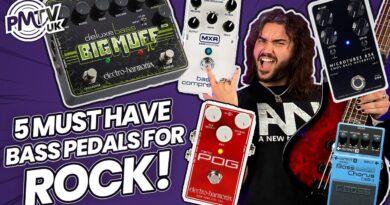 5 Essential BASS Guitar Pedals For Rock!