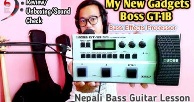 BOSS GT-1B Bass Effects Processor Unboxing, Review & Demo | Nepali Bass Guitar Lesson | Joel magar