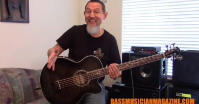 Bass Musician Magazine Reviews - Michael Kelly Dragonfly 5-String Acoustic Bass