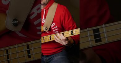 Bass slap solo (bass slap technique #2)