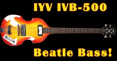 Budget Violin Bass by IYV - IVB-500 Like the Hofner 500 Bass #hofnerbass