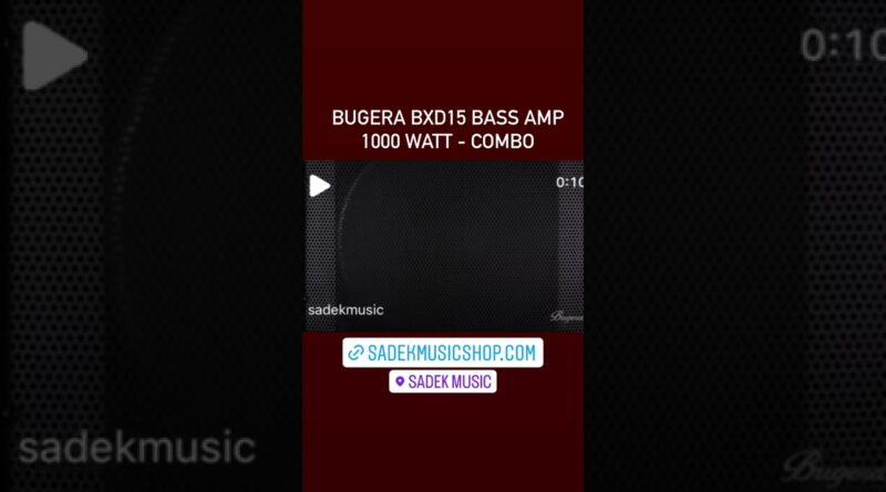 Bugera BXD15 Bass Amp 1000 Watt - Combo