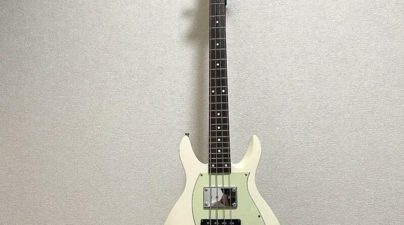 Burny Electric Bass Guitar NTB-95 Ziggy Norio Toshiro Model White Used Product