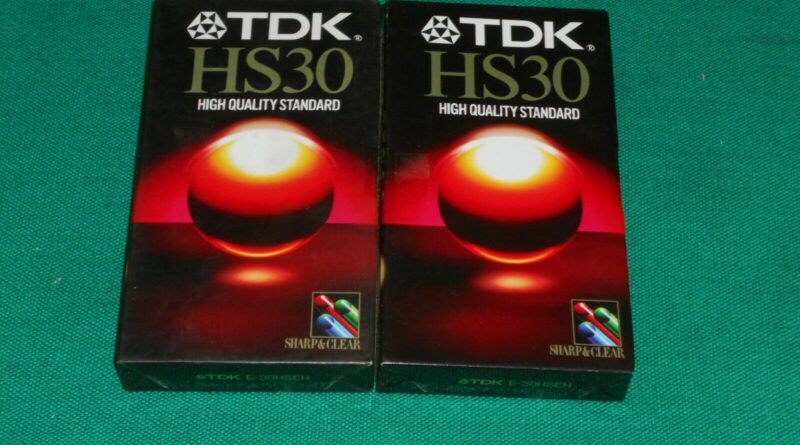 Cassette Tape Virgin Tdk 30