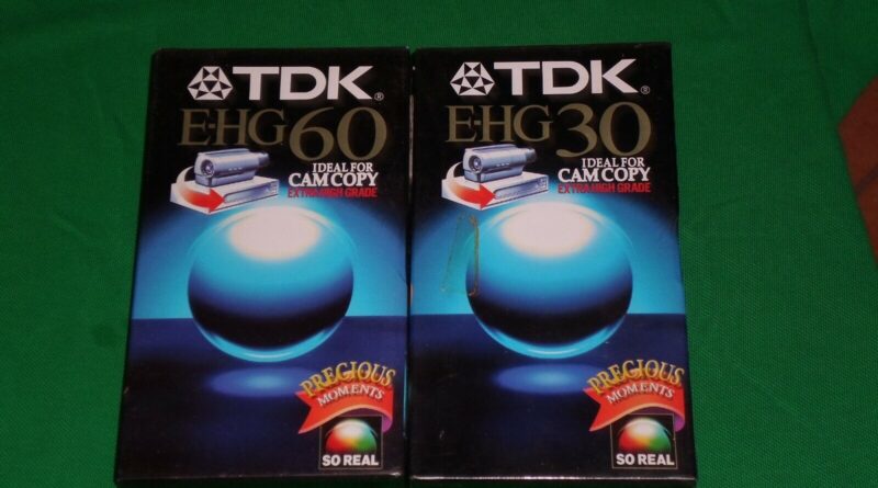 Cassette Tape Virgin Tdk Hg 30/60