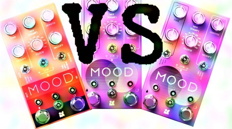 Chase Bliss Mood MKI VS MKII Classic VS MKII - Mood Pedal Shootout