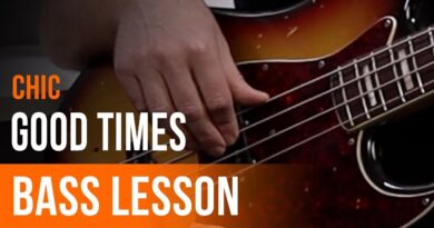 Chic - 'Good Times' Full Song Tutorial for Bass