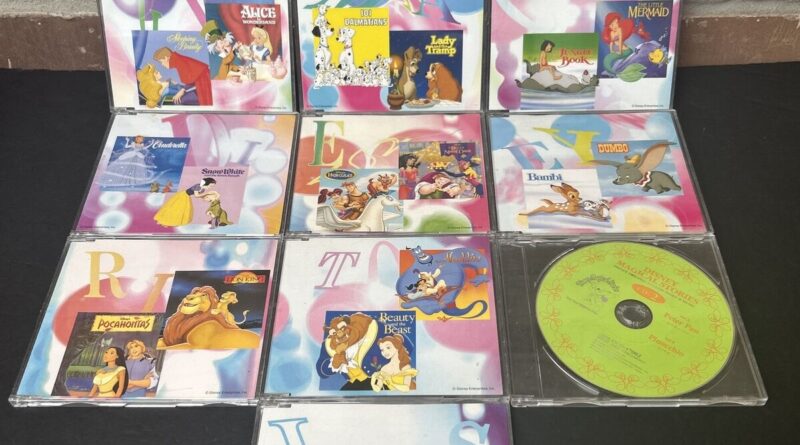 Disney Magical Stories Lots of 10 CDs 20 volumes Aladdin 101 dalmantians Japan