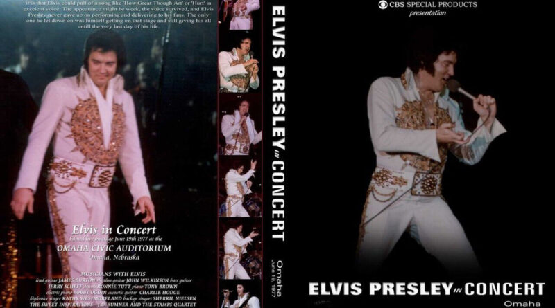 ELVIS PRESLEY LIVE OMAHA CONCERT 1977 DVD