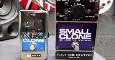 Electro-Harmonix Small Clone Vs Neo Clone Pedal Comparison