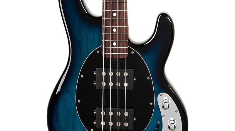 Ernie Ball Music Man StingRay Special HH Electric Bass Guitar Pacific Blue Burst