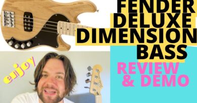 Fender Deluxe Dimension Bass IV - Review & Demo