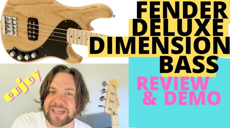 Fender Deluxe Dimension Bass IV - Review & Demo