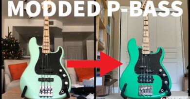 Fender PJ Bass Modded with Musicman Humbucker